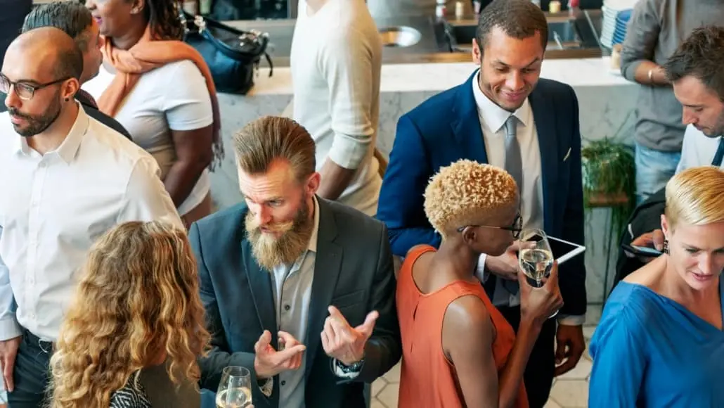 corporate event dj near me putting smiles on guests