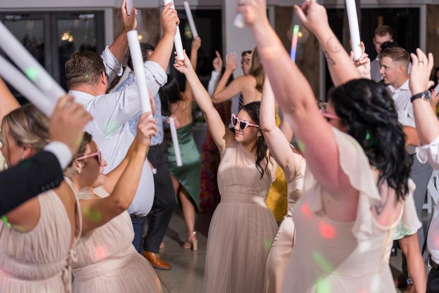 best fort worth wedding dj popular songs being enjoyed by crowd at reception