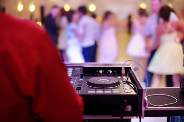 fort worth wedding dj entertaining guests